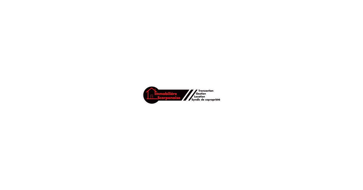Logo de l'agence Immobiliere Scarponaise
