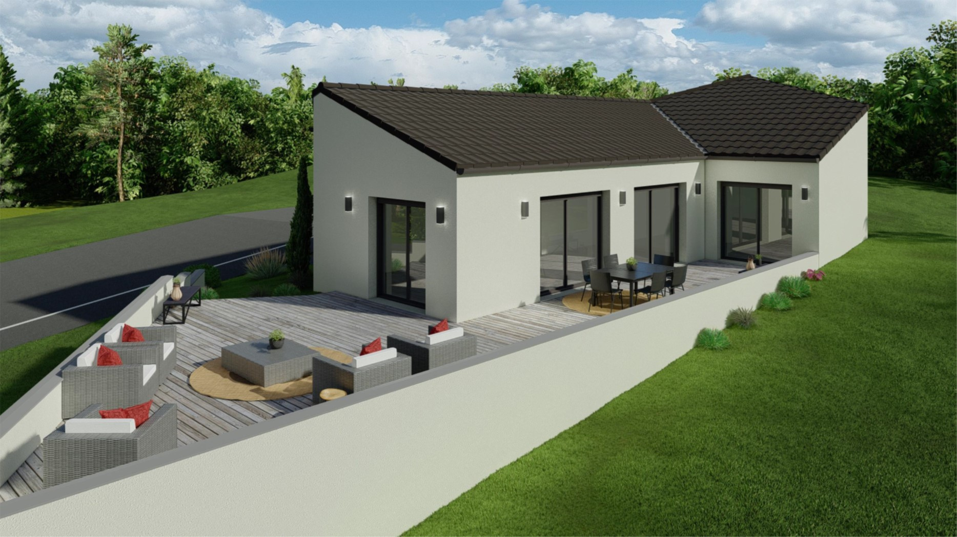 Maison F5 - MALLELOY*